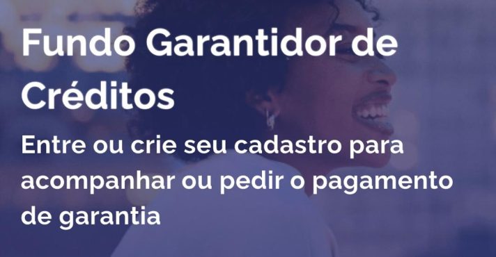 Tela de acesso do app do FGC no aparelho celular | Foto: Reprodução/Oeste