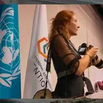A fotógrafa da ONU Kiara Worth: relatos sobre 'clima tenso e pesado' na COP30 | Foto: Reprodução/Instagram/@Kiara_Worth