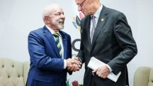 Lula e o chanceler alemão Bundeskanzler Friedrich Merz | Foto: Divulgação