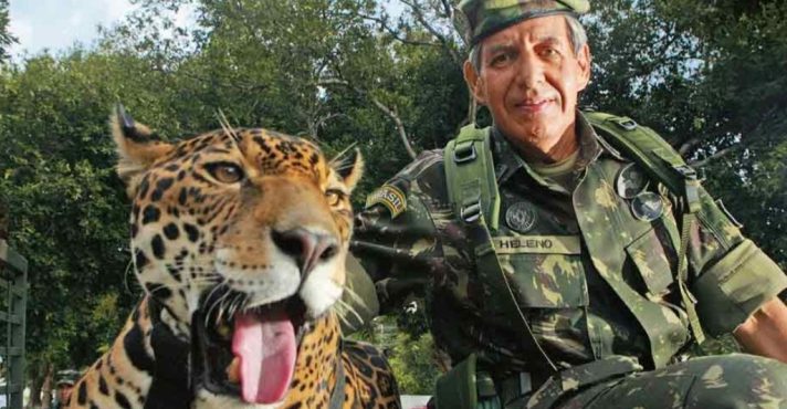 O general Augusto Heleno, em foto no período de 2007 e 2009, em que era chefe do Comando Militar da Amazônia | Foto: Reprodução/X