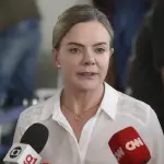 A ministra das Relações Institucionais do governo Lula, Gleisi Hoffmann | Foto: Antonio Cruz/Agência Brasil