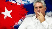 O ditador de Cuba, Miguel Díaz-Canel