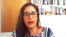 A jornalista Letícia Sallorenzo