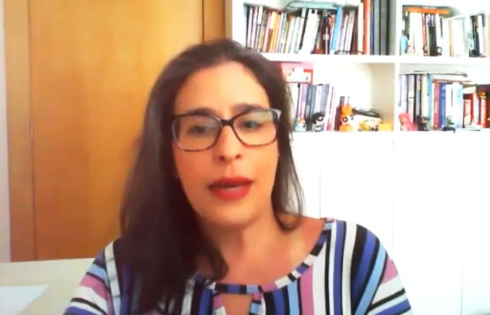 A jornalista Letícia Sallorenzo