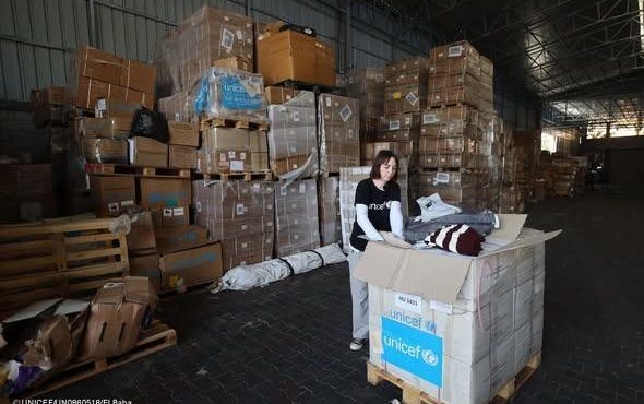 Ajuda humanitária para a palestina