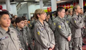 A Escola Municipal Bombeiro Cívico Helga Ittner tem 4 mil m² e capacidade para 600 alunos | Foto: Divulgação/ Prefeitura de Indaial
