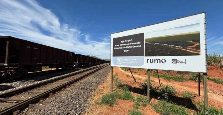 O primeiro trecho tem orçamento de R$ 5 bilhões e prevê circulação de trens nos 211 quilômetros entre Rondonópolis e Campo Verde