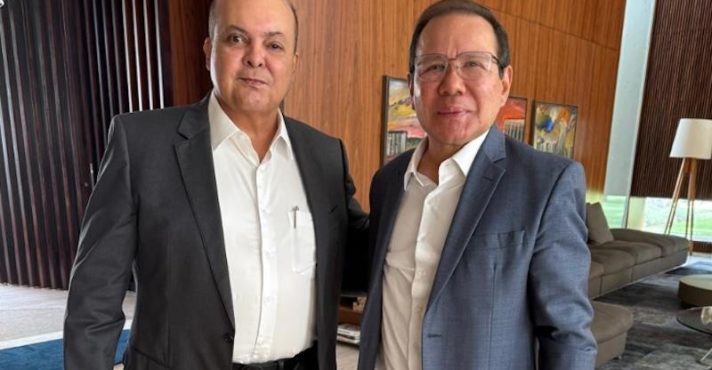 O governador Ibaneis Rocha convidou Nelson Souza para presidir o BRB