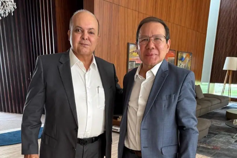 O governador Ibaneis Rocha convidou Nelson Souza para presidir o BRB
