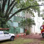 incêndio na Esplanada