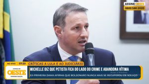 Jornal da Oeste, Primeira Ediçao aborda com exclusividade medidas de Guilherme Derrite, relator do PL Antifacção | Foto: Reprodução/YouTube/Oeste