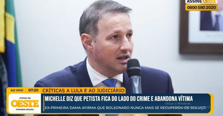 Jornal da Oeste, Primeira Ediçao aborda com exclusividade medidas de Guilherme Derrite, relator do PL Antifacção | Foto: Reprodução/YouTube/Oeste