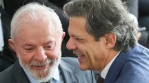O presidente Lula da Silva e o ministro da Fazenda, Fernando Haddad: piora histórica | Foto: Antonio Cruz/Agência Brasil