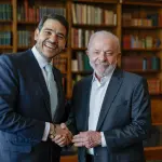 Presidente da República Luiz Inácio Lula da Silva e o Advogado Geral da União, Jorge Messias, indicado a ministro do Supremo Tribunal Federal | Foto: Ricardo Stuckert/PR