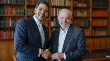 Presidente da República Luiz Inácio Lula da Silva e o Advogado Geral da União, Jorge Messias, indicado a ministro do Supremo Tribunal Federal | Foto: Ricardo Stuckert/PR