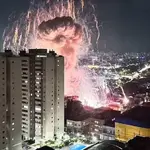 Morador registrou momento da explosão no Tatuapé, em SP