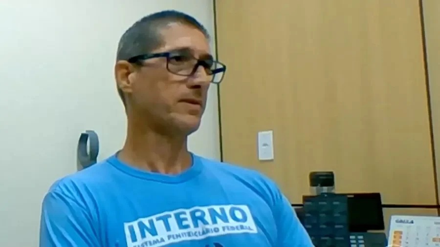 O ex-policial Ronnie Lessa: cumprimento de pena na Papuda | Foto: Reprodução/Redes sociais