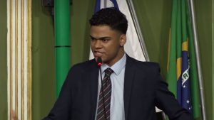Sandro Filho, ex-MBL, foi eleito aos 19 anos | Foto: Câmara Municipal de Salvador/Reprodução