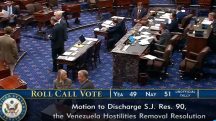Votação no Senado dos EUA: mais uma vitória de Trump | Foto: Reprodução/Twitter/X