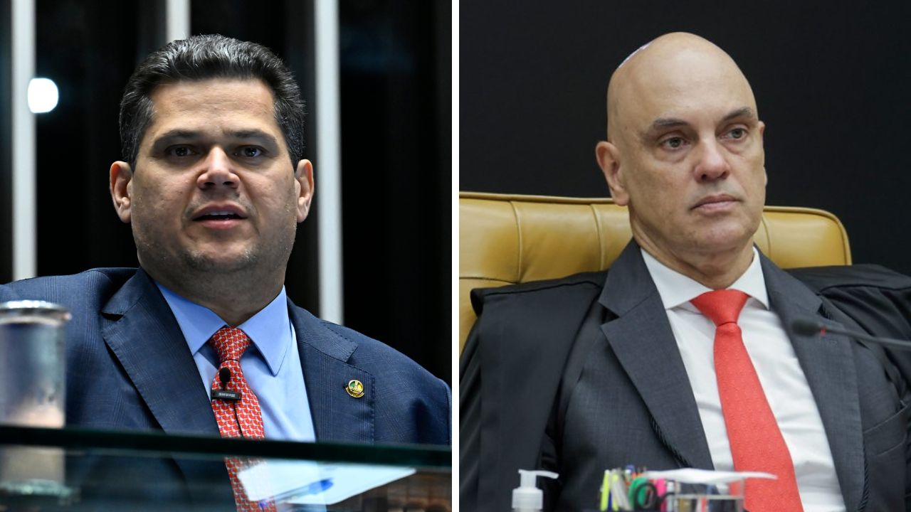 Alcolumbre e Moraes