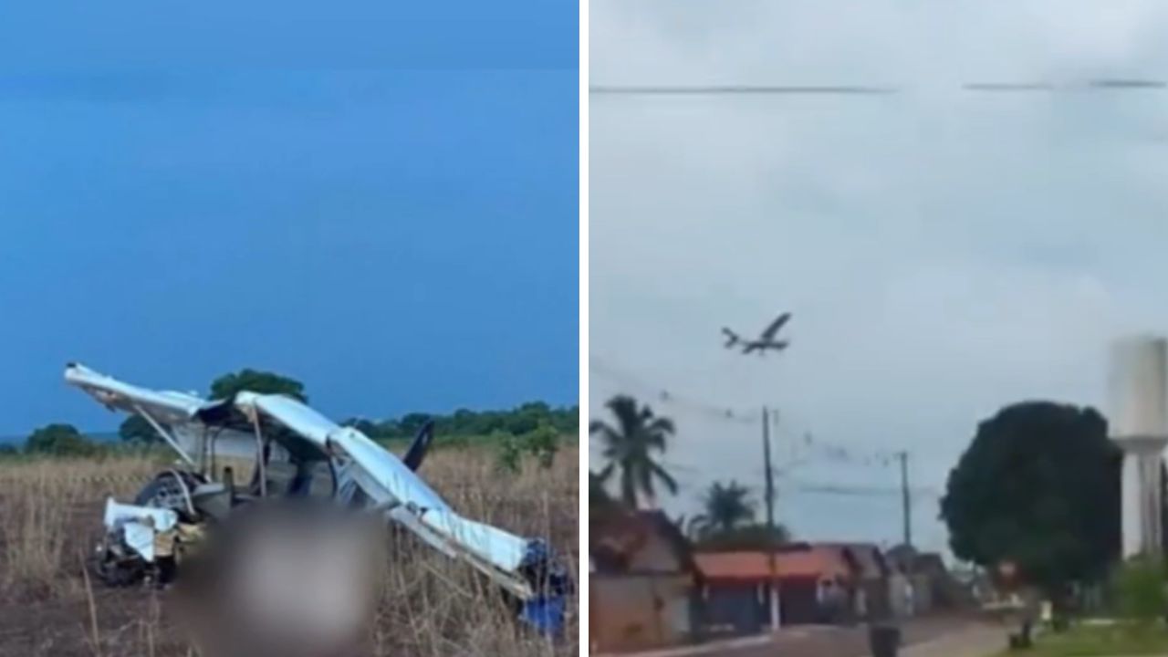 Queda avião - pequeno porte Tocantins