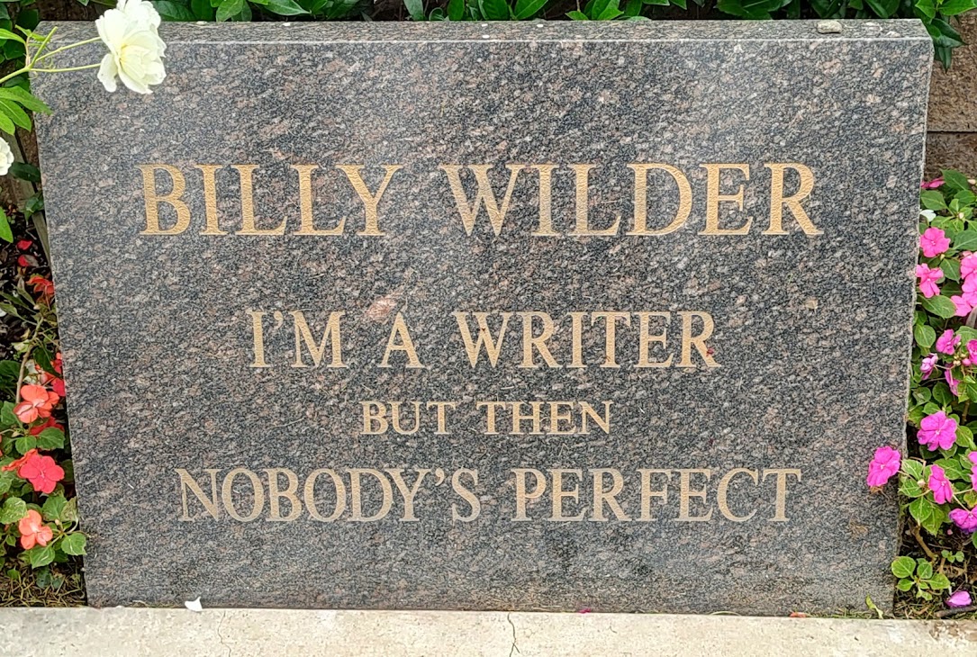 Billy Wilder foi enterrado em Los Angeles, nos Estados Unidos | Foto: Dagomir Marquezi