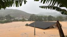 Santa Catarina tem 6 cidades em emergência depois de fortes chuvas