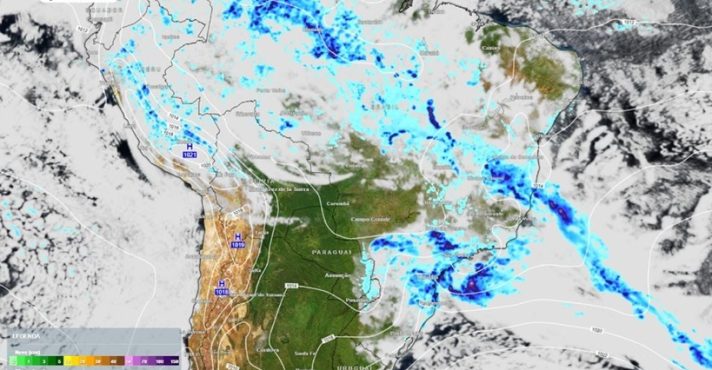 chuva no brasil - meteored - 24112025