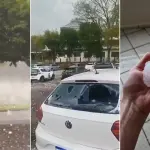 erechim rio grande do sul granizo tempestade