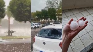 erechim rio grande do sul granizo tempestade