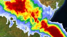 frente fria - mapa de chuvas na bahia - meteored