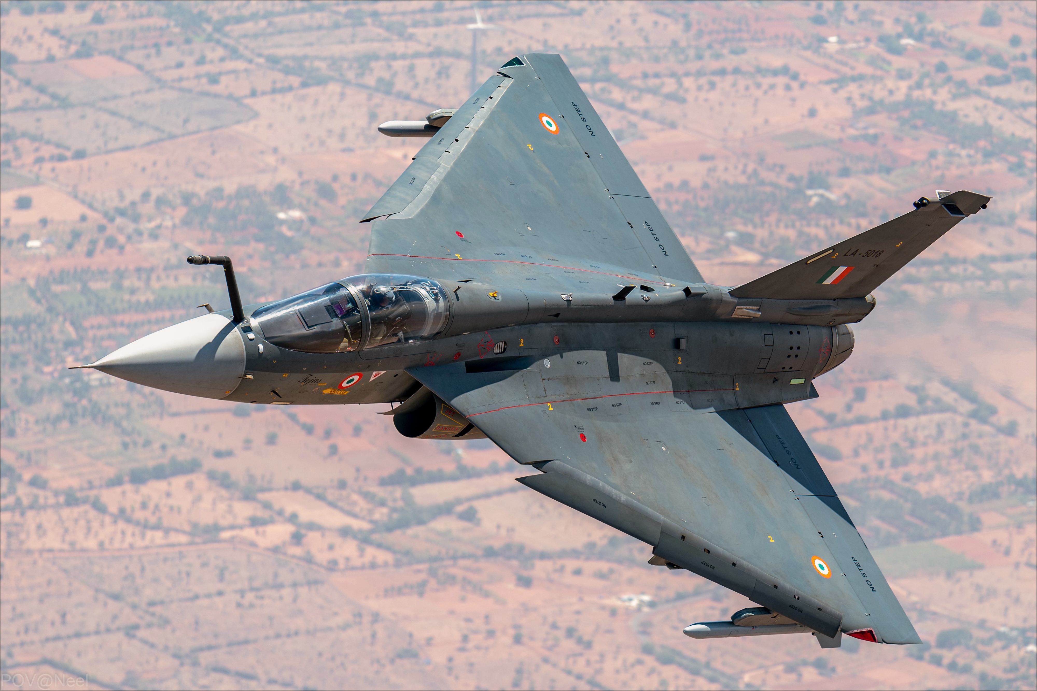O jato HAL Tejas | Foto: Reprodução/Wikimedia Commons