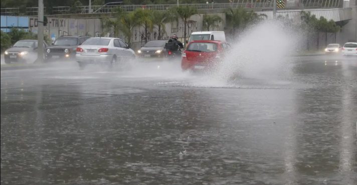 frente fria ciclone sul sudeste