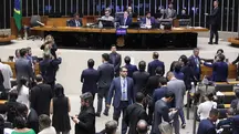 Sessão de votação do PL Antifacção | Foto: Bruno Spada / Câmara dos Deputados