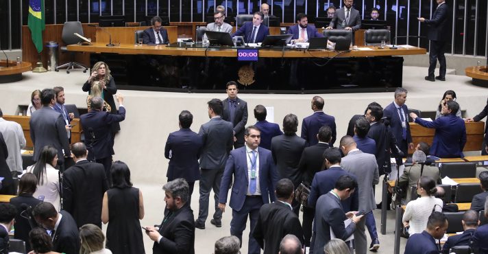 Sessão de votação do PL Antifacção | Foto: Bruno Spada / Câmara dos Deputados