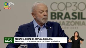 Lula compara Amazônia à Bíblia na abertura da COP30
