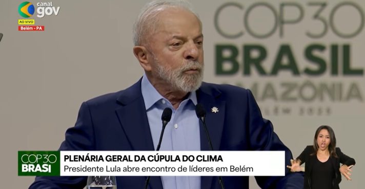 Lula compara Amazônia à Bíblia na abertura da COP30