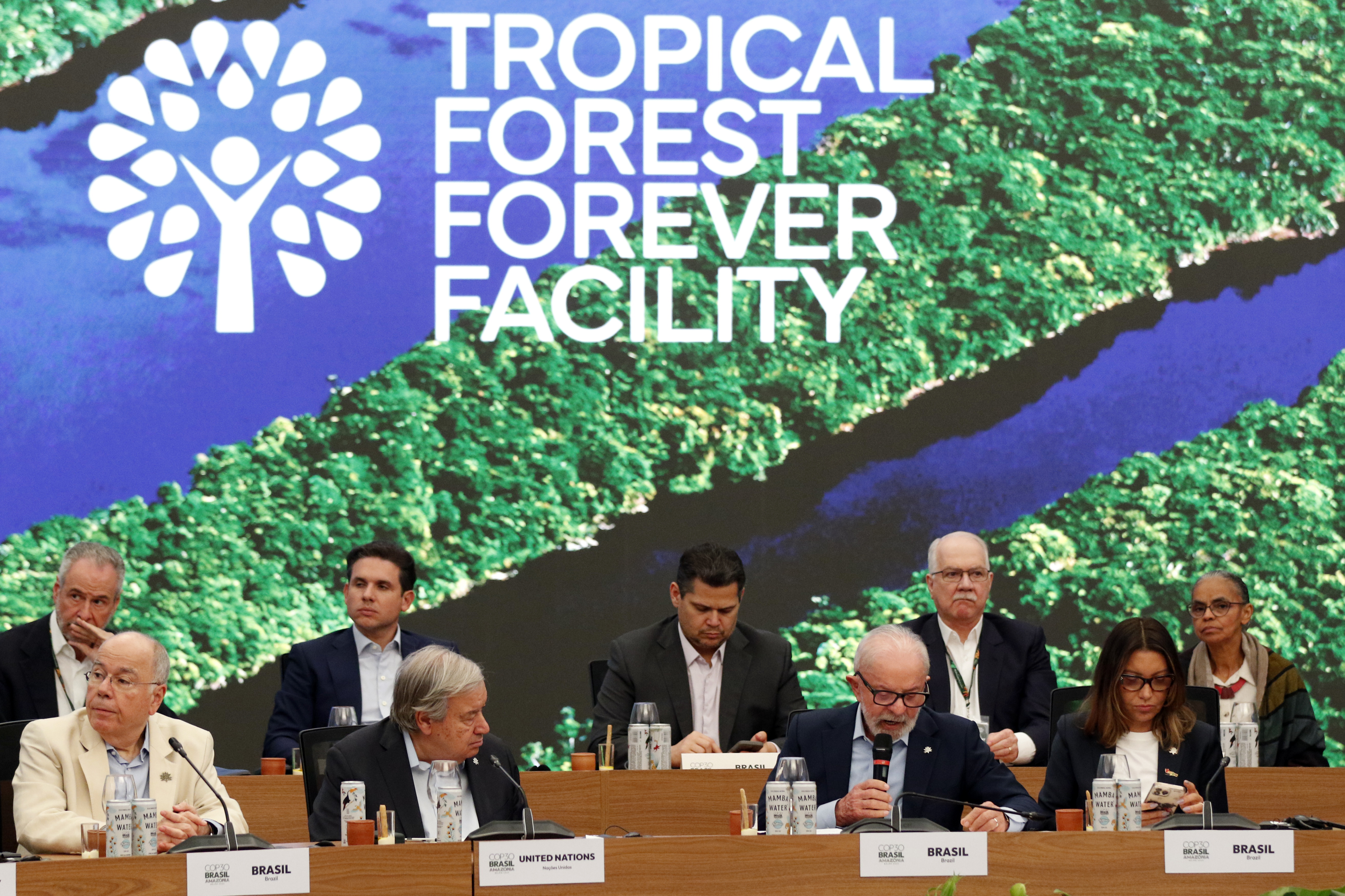 Belém (PA), 06/11/2025 - Presidente da República, Luiz Inácio Lula da Silva, fala durante lançamento da TFFF (Fundo de Florestas Tropicais para Sempre), durante a COP30 | Foto: Bruno Peres/Agência Brasil