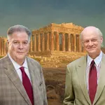 Em The Golden Thread, os historiadores James Hankins e Allen Guelzo defendem os estudos sobreo Ocidente | Foto: Divulgação/Montagem Oeste