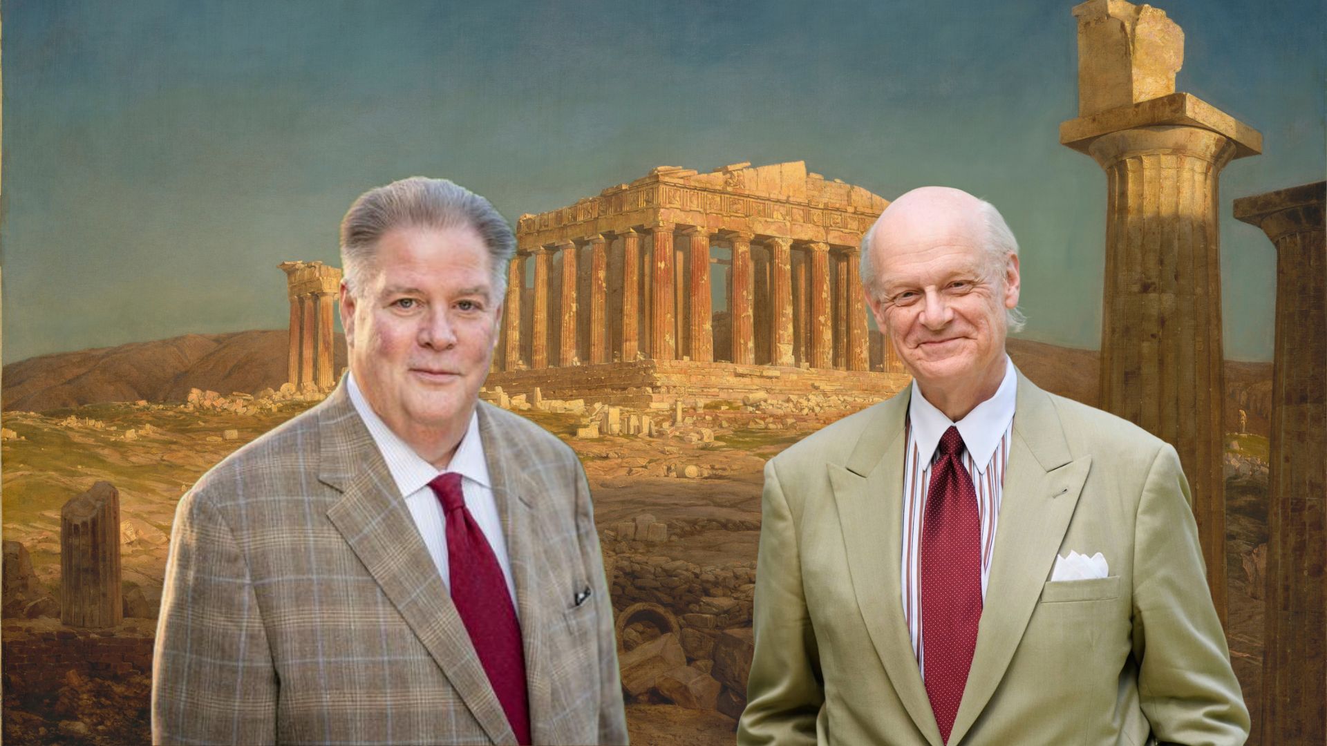 Em The Golden Thread, os historiadores James Hankins e Allen Guelzo defendem os estudos sobreo Ocidente | Foto: Divulgação/Montagem Oeste