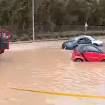 Tempestade Cláudia alagou avenidas em Portugal | Foto: Reprodução/Redes sociais