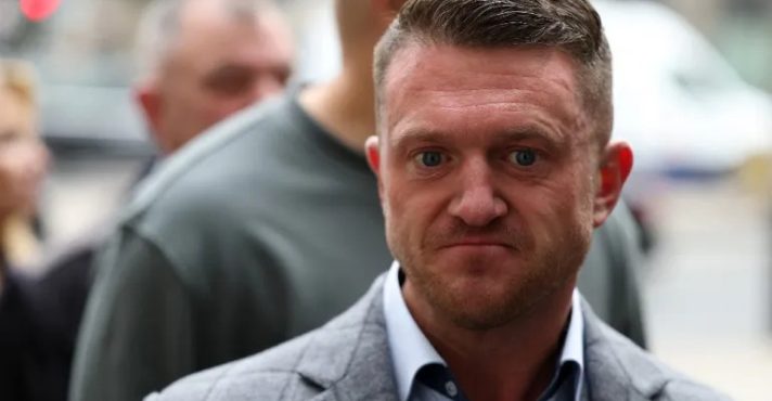 O jornalista Tommy Robinson | Foto: Reprodução/X
