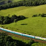 Trecho da linha Vitória a Minas Gerais, da Vale | Foto: Divulgação/Vale