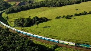 Trecho da linha Vitória a Minas Gerais, da Vale | Foto: Divulgação/Vale