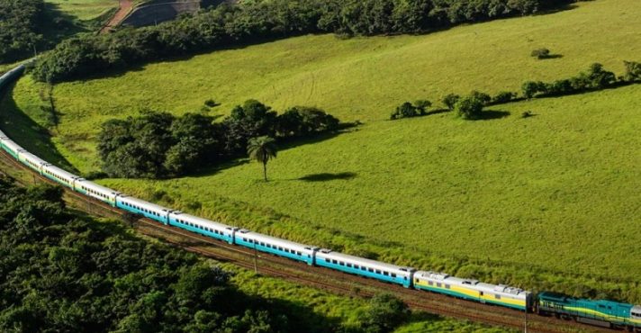Trecho da linha Vitória a Minas Gerais, da Vale | Foto: Divulgação/Vale