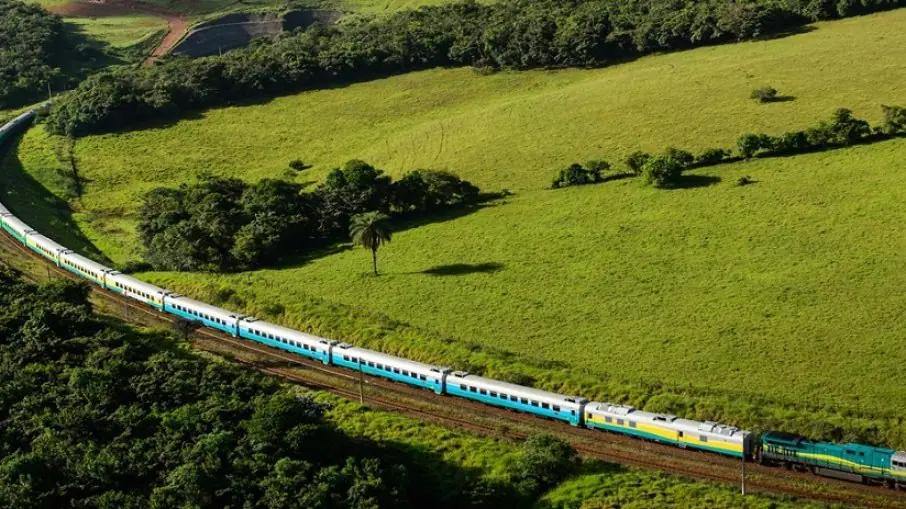 Trecho da linha Vitória a Minas Gerais, da Vale | Foto: Divulgação/Vale
