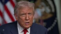 Donald Trump, presidente dos EUA, durante entrevista à CBS - 02/11/2025 | Foto: Reprodução