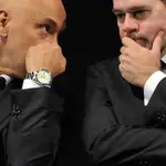 Alexandre de Moraes e Dias Toffoli têm relações pessoais com Daniel Vorcaro, dono do banco em liquidação | Foto: Reprodução/X