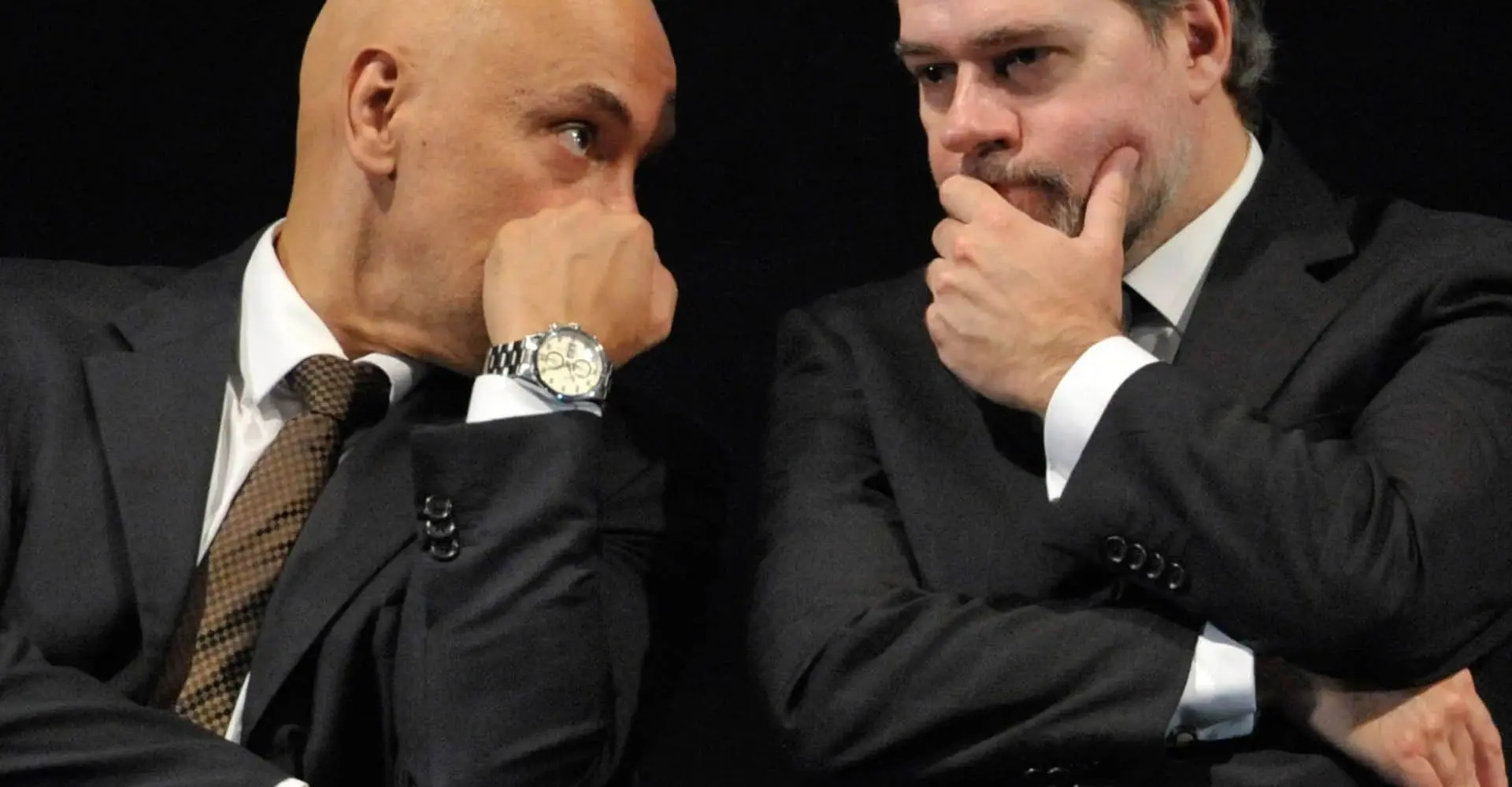 Alexandre de Moraes e Dias Toffoli têm relações pessoais com Daniel Vorcaro, dono do banco em liquidação | Foto: Reprodução/X