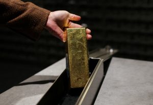 Lingote de ouro | Foto: REUTERS/Edgar Su/File Photo